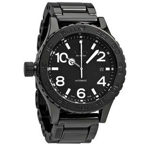 Nixon Ceramic 42-20 Automatic Black Dial Men's Watch